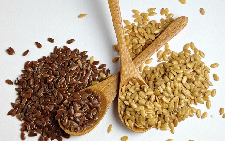 flax seeds of parasites of the body