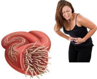 Handling of parasites