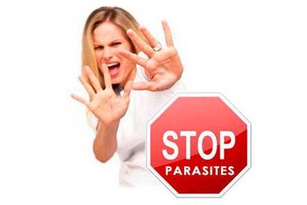 Fight against parasites in the body